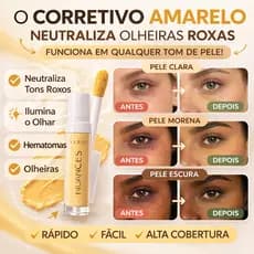 Lançamento Corretivo Camuflagem Vivai colorido para olhos Lançamento Corretivo Salmão Vermelho
