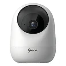 Câmera De Segurança Sieco S33 Wi-fi Ip 3mpx Branca Para Interiores Branco