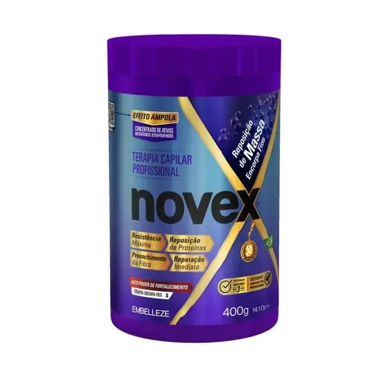 Creme De Tratamento Novex Reposição De Massa 400G