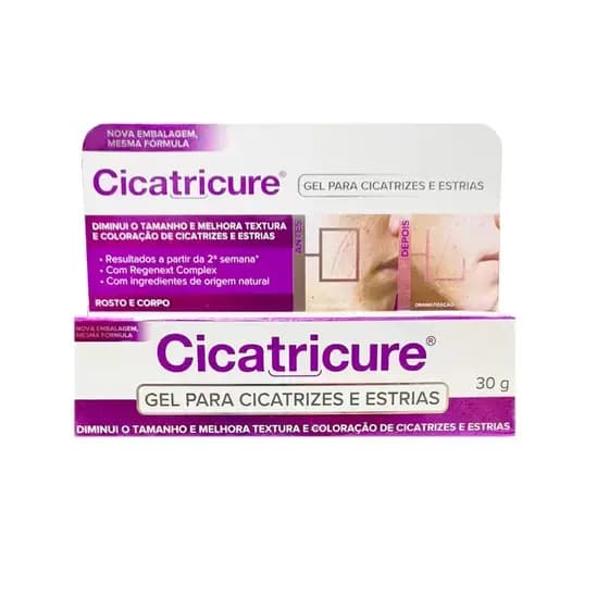 Gel Para Cicatrizes E Estrias 30g Cicatricure - 1 Unidade