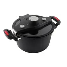 Panela de Baixa Pressão 6L em Cerâmica – Compatível com Fogão Gás, Elétrico, Indução -