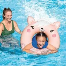 Boia Redonda Inflável Infantil Bichinhos Piscina Praia Verão Criança
