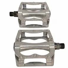 Pedal Plataforma de Alumínio para Bicicleta MTB Speed - Preto Polido Antiderrapante