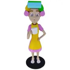 Estátua Dona Florinda - Chaves - Impressão 3D