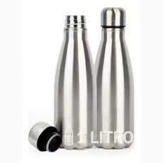Garrafa Térmica De Aço Inox 1 Litro Água Gelada 24 Horas Quente 12 Horas Bebida Fria Quente