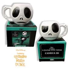 Caneca Caveira Disney Estranho Mundo de Jack Personalizada Oficial Presente Decoração Café