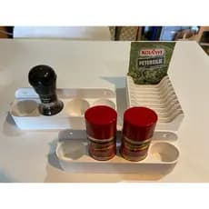 kit C/3 Organizador de Tempero com Porta condimentos  ,Decorativo Para Cozinha