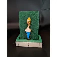 Porta esponja de Pia-Modelo Homer Simpson