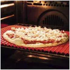 Tapete De Silicone Culinário Antiaderente Assadeira Fundo De Forno Forninho Microondas 40,5x 29cm