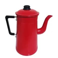 Bule De Café Vermelho Craqueado Grande 1.8 Litros Extang