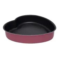 Forma de bolo formato coração antiaderente Colorida 2L Docesar