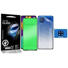 Película Cerâmica + PELÍCULA Câmera E película carbono Galaxy M62 M625 6.7