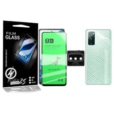 Película Cerâmica + Película Câmera E Película de carbono Galaxy S20 Fe 6.5