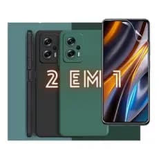 Capa Capinha Premium Para Poco X4 Gt + Pelicula Hydrogel Hd