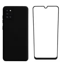 Capa Capinha Case Aveludada + Película de vidro 9D SAMSUNG GALAXY A31