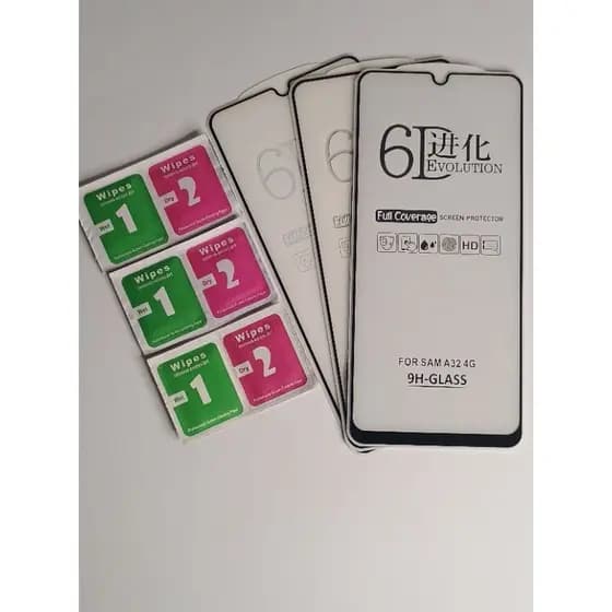 kit com 3 Películas de Vidro 6D 9H Para Motorola, Moto G8, G6, G9, G20, G50.