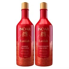 Inoar Latifah Kit Shampoo 1L e Condicionador 800ml