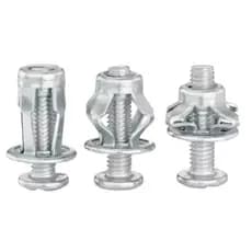 Kit 10 Unidades Grampos Rebites De Expansao Metal M5x25mm