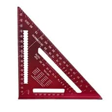 Esquadro Triangular Alumínio Carpinteiro 45 Graus