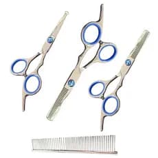Kit Tesoura Cabelo Profissional 4 Peças