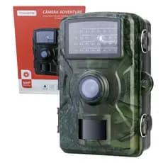 Câmera De Trilha Caça Visão Noturna Full Hd Prova Dagua 16mp Camuflado