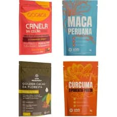 CANELA DO CEILAO EM PÓ 60 G, Golden Cacau, Curcuma Regenera