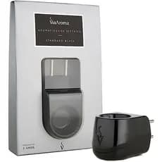 Aromatizador Elétrico Difusor Via Aroma Standard Luxo Preto