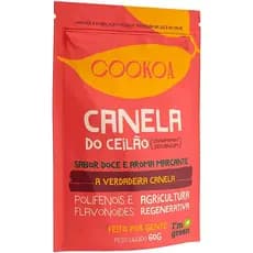 CANELA DO CEILAO EM PÓ 60 G - Cookoa A Verdadeira Sem Glúten