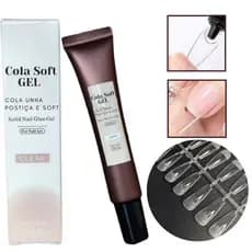 Cola D&z Dafu Real Love Acrigel Led/uv Para Unhas Postiças Realista Tips