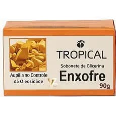 Sabonete de Enxofre Barra Tropical - 1 , 3 ,5 OU 10 Unidades