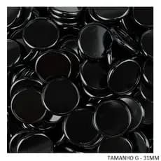 Discos 31mm Preto Com 12 Unidades Pop Disc