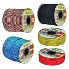 40 Metros Corda Poliéster Amarrar Carga Caminhão 8mm Rede