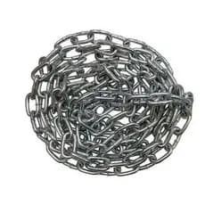 1,50 Metros Corrente Aço Galvanizado 4mm Elo Curto 5/32" Balanço