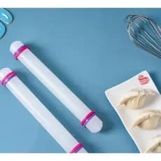Rolo Liso Antiaderente C/ Anel Medidor Pasta Americana