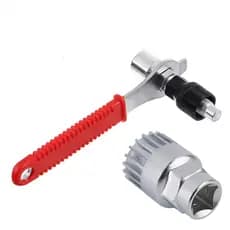 Kit Extrator De Pedivela Para Bike Com Cabo E Extrator De Movimento Central