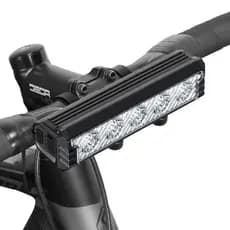 Farol De Bicicleta 5 Led Recarregável Alumínio Prova D'água Forte