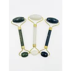 Rolos Massageador Pedra De Jade Massagem Facial Anti Rugas