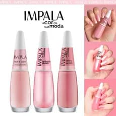 Esmaltes Impala Tons Rosa Claro Rosa Delicado Esmaltes Cremosos Esmalte Atacado