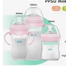 kit mamadeira Dr.isla (150 ,240 e 330 ML