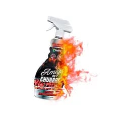 Desengordurante 500ml Limpa Grelha fogão Espeto máquinas de frango Exaustor Limpeza Churrasqueira