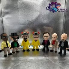 Bonecos Breaking Bad Walter White Jesse Pinkman