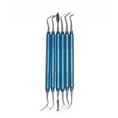 Kit Espátulas para Resina azul
