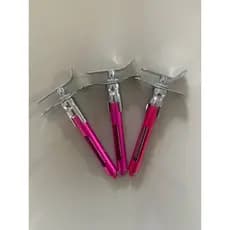 Carpule com Refluxo Cor Rosa Pink - Kit com 3