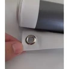 Telão Tela De Projeção Projetor Datashow Matte White Premium Full HD 4k 100 Polegadas Ilhós ou Colável