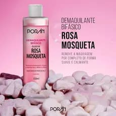 Demaquilante Bifasico Rosa Mosqueta-Poran