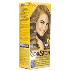 Tintura Creme Cor & Tom Niely 8.3 Louro Claro Dourado