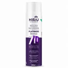 Matizador Niraj 7D 300ml Branco Platinado Branco