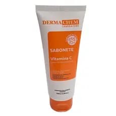Sabonete Dermachem Facial 100ml Vitamina C Pele Uniforme e Sem Manchas