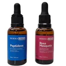 Kit Sérum Rosa Mosqueta e Sérum Peptídeos Dermachem