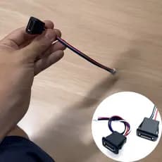 Cabo de Conexão USB A Fêmea DIY para 4 Vias PH 2.0 Perfeito para Arduino